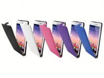 Mobiparts Leren Flip Case - Huawei Ascend P7 hoesje