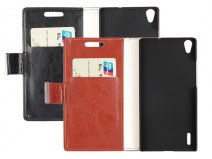 Classic Book Case - Hoesje voor Huawei Ascend P7