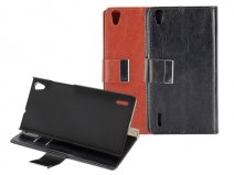 Classic Book Case - Hoesje voor Huawei Ascend P7
