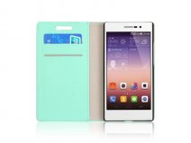 Minty Book Case - Hoesje voor Huawei Ascend P7