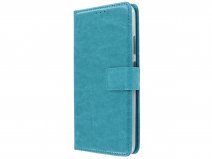 Bookcase Mapje Turquoise - Huawei P40 Lite hoesje