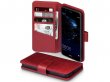 CaseBoutique Bookcase Rood Leer - Huawei P10 Lite hoesje