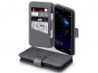 CaseBoutique Bookcase Grijs Leer - Huawei P10 Lite hoesje