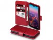 CaseBoutique Leather Case Rood - Huawei P20 Hoesje