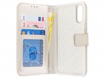 Bookcase Wallet Goud - Huawei P20 hoesje
