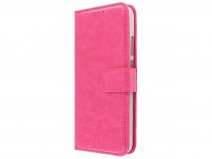 Bookcase Wallet Roze - Huawei P20 Lite hoesje