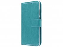 Bookcase Mapje Turquoise - Huawei P30 hoesje
