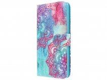 Bookcase Mapje Mandala Print - Huawei P30 hoesje