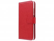 Bookcase Mapje Rood - Huawei P30 hoesje