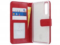 Bookcase Mapje Rood - Huawei P30 hoesje