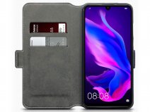 CaseBoutique Slim Book Case Zwart - Huawei P30 Lite hoesje