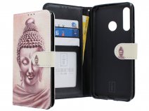 Book Case Mapje Boeddha - Huawei P30 Lite hoesje