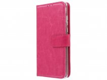Book Case Mapje Roze - Huawei P30 Lite hoesje