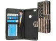 Vintage USA Bookcase - Huawei P8 Lite 2017 hoesje