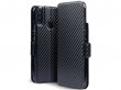 CaseBoutique Slim Wallet Case Carbon - Huawei P Smart 2019 hoesje