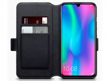 CaseBoutique Wallet Zwart Leer - Huawei P Smart 2019 hoesje