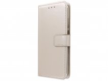 Book Case Mapje Goud - Huawei P Smart+ 2019 hoesje