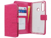 Book Case Mapje Roze - Huawei P Smart+ 2019 hoesje