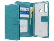 Book Case Mapje Turquoise - Huawei P Smart+ 2019 hoesje