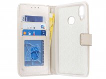 Bookcase Wallet Goud - Huawei P Smart+ hoesje