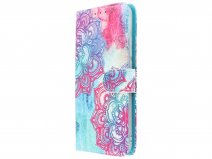 Mandala Bookcase Mapje - Huawei P Smart+ hoesje