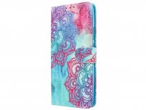Book Case Mapje Mandala Print - Huawei P Smart Z hoesje