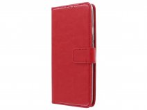 Book Case Wallet Mapje Rood - Huawei P Smart Z hoesje