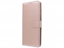 Book Case Wallet Mapje Rosé Goud - Huawei P Smart Z hoesje