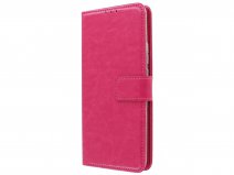 Book Case Wallet Mapje Roze - Huawei P Smart Z hoesje