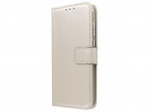 Book Case Wallet Mapje Goud - Huawei Y5 2019 hoesje