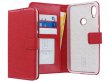 Book Case Mapje Rood - Huawei Y6 2019 hoesje