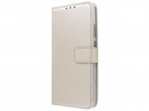 Book Case Mapje Goud - Huawei Y6 2019 hoesje
