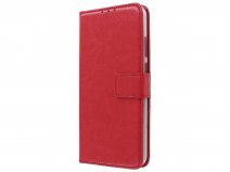 Book Case Mapje Rood - Huawei Y6 2019 hoesje