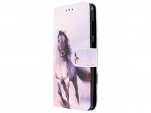 Paarden Bookcase Wallet - Huawei Y6 Pro 2017 hoesje
