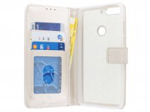 Bookcase Wallet Goud - Huawei Y7 2018 hoesje