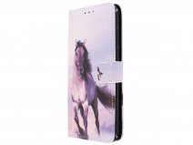 Paarden Bookcase Wallet - Huawei Y7 2018 hoesje
