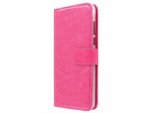 Bookcase Wallet Roze - Huawei Y7 2018 hoesje