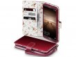 CaseBoutique Flower Bookcase - Huawei Mate 9 hoesje