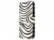 Zebra Print Bookcase - Huawei Nova hoesje