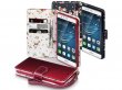 CaseBoutique Flower Bookcase - Huawei P9 hoesje