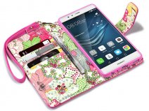 CaseBoutique Lily Bookcase - Huawei P9 hoesje