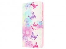 Butterflies Bookcase - Huawei P9 Hoesje