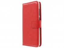 Bookcase Rood - Huawei Y5 II / Y6 II Compact hoesje