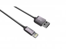 Kanex DuraFlex Metal Cable Space Grey - Lightning USB kabel (120cm)