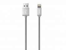 Kanex DuraFlex Metal Cable Zilver - Lightning USB kabel (120cm)