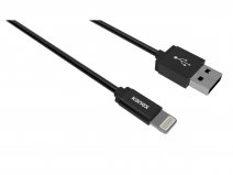 Kanex DuraFlex Metal Cable Zwart - Lightning USB kabel (120cm)