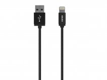 Kanex DuraFlex Metal Cable Zwart - Lightning USB kabel (120cm)