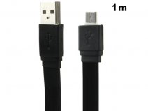 Micro-USB Flat kabel voor Laden en/of Synchroniseren