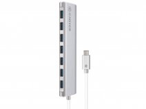 Cadyce USB-C naar 7 x USB-A 3.0 Hub Adapter