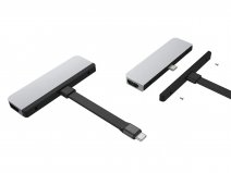 Hyper Drive 6in1 USB-C Hub voor iPad - Zilver